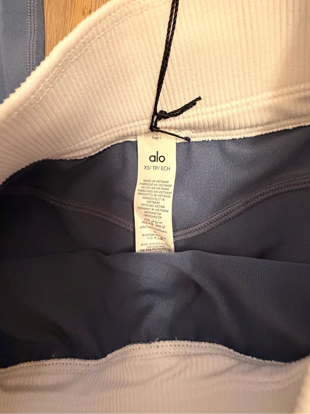 ALO Yoga better together 7/8 Leggings with Elastic Waistband XS - Picture 6 of 10
